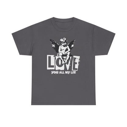 Cupid Love, Unisex Heavy Cotton Tee