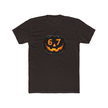 Halloween Jack-O'-Lantern Tee — 6/7 Pumpkin Graphic Shirt