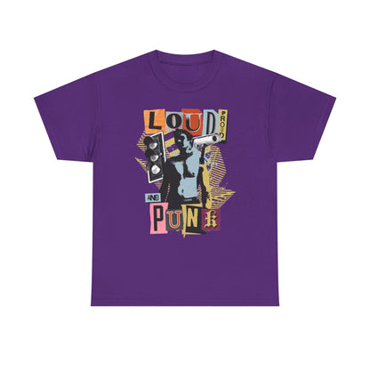 Punk Rock 'Loud' Graphic Tee — Vintage Concert Band Shirt