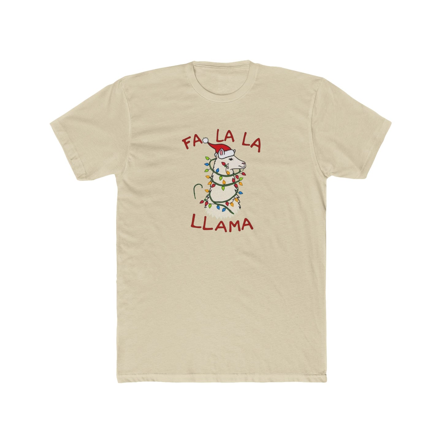 Fa La La Llama Christmas Tee