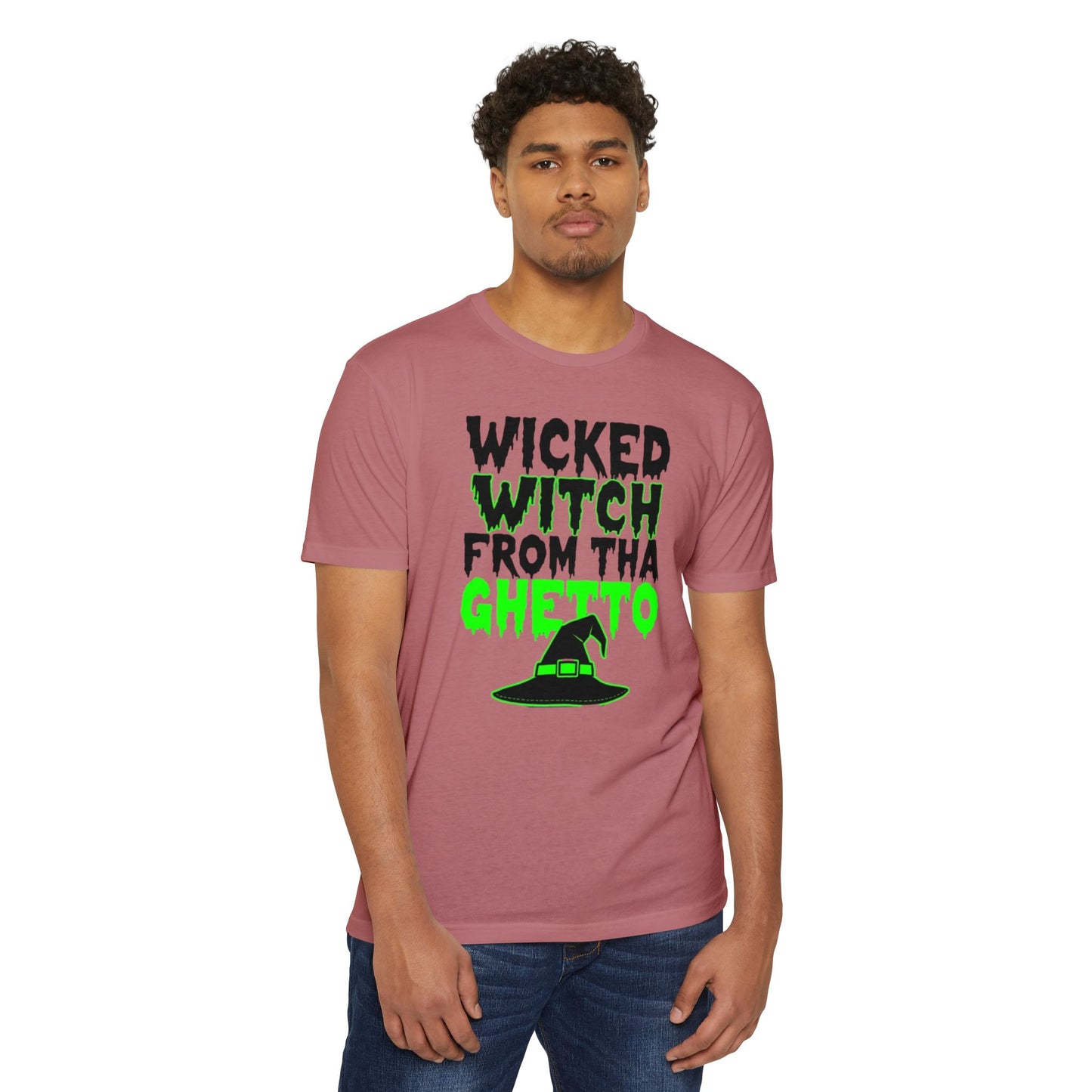 Wicked Witch T-Shirt, Funny Halloween Tee, Unisex Graphic Shirt, Spooky Costume Top, Autumn Celebration Apparel