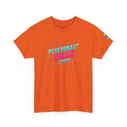 Psychonaut Swag, Human Billboard, Unisex Heavy Cotton Tee