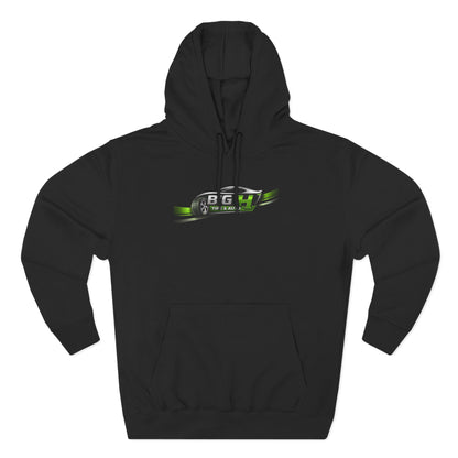 Mechanic Big H, Three-Panel Fleece Hoodie