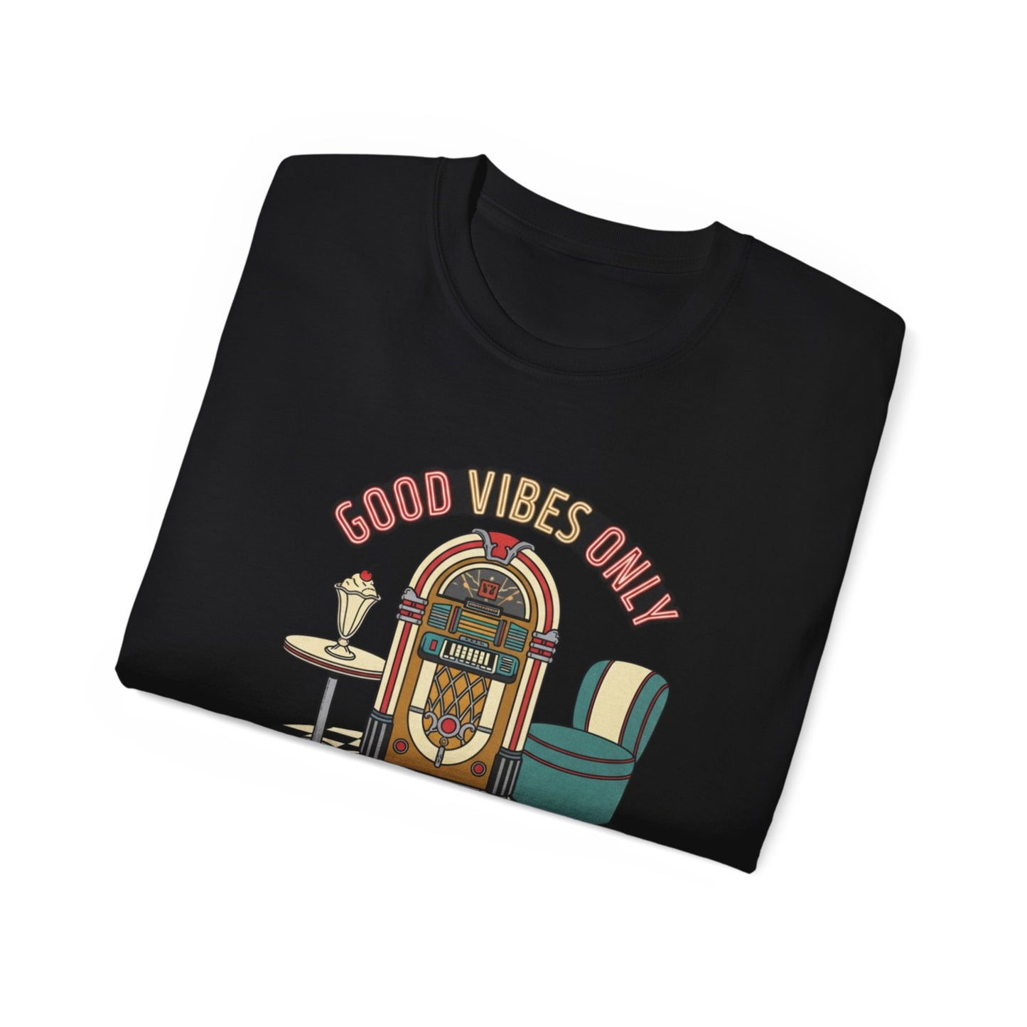 Good Vibes Only Jukebox T-Shirt