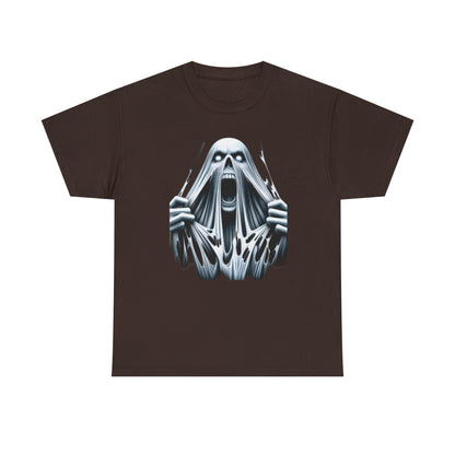 Free Spirit,  Unisex Heavy Cotton Tee, Halloween Shirt, Scary Graphic Tee, Horror Movie Merch, Unisex Tee for Spooky Season