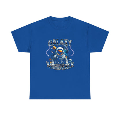 Galaxy Wanderer Tee — "Our Minds Can Travel Far" Graphic T-Shirt