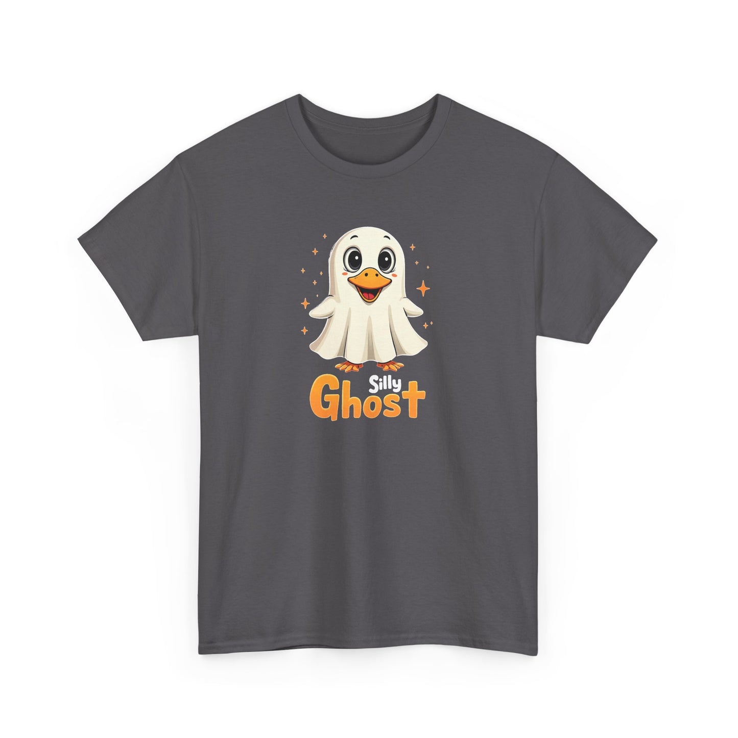 Silly Ghost T‑Shirt — Cute Halloween Ghost Tee for Kids & Adults