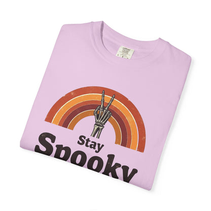 Stay Spooky Always T-Shirt — Retro Rainbow Halloween Tee