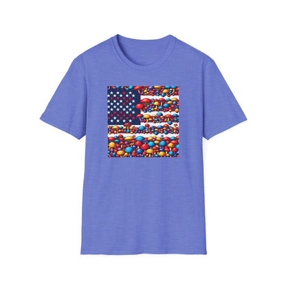 Psychedelic America Softstyle T-Shirt - Psychonaut Swag