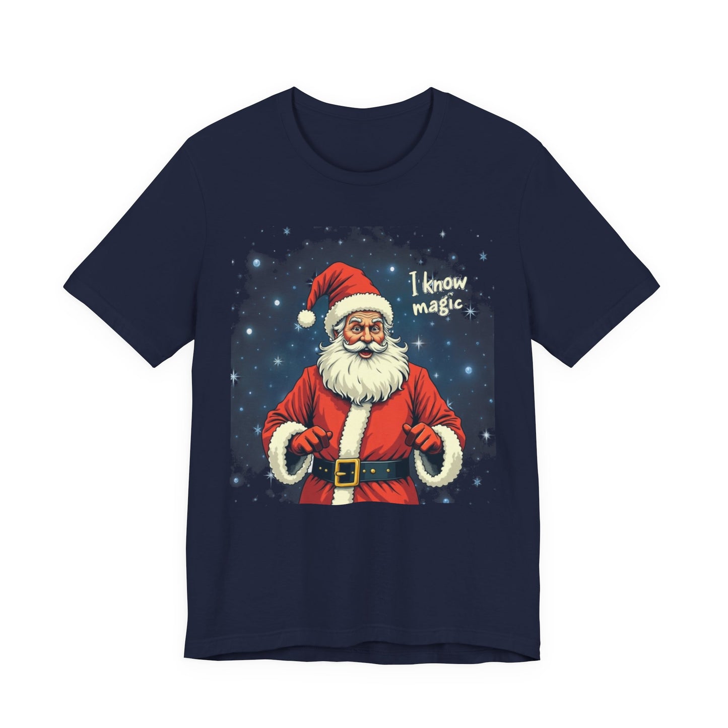 Santa Wizard Christmas Tee