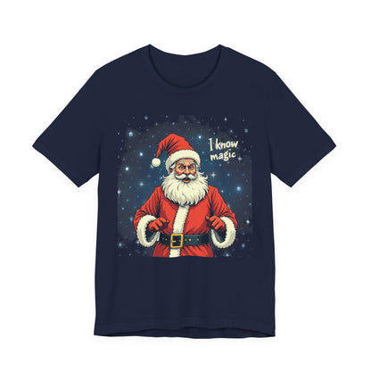 Santa Wizard Christmas Tee