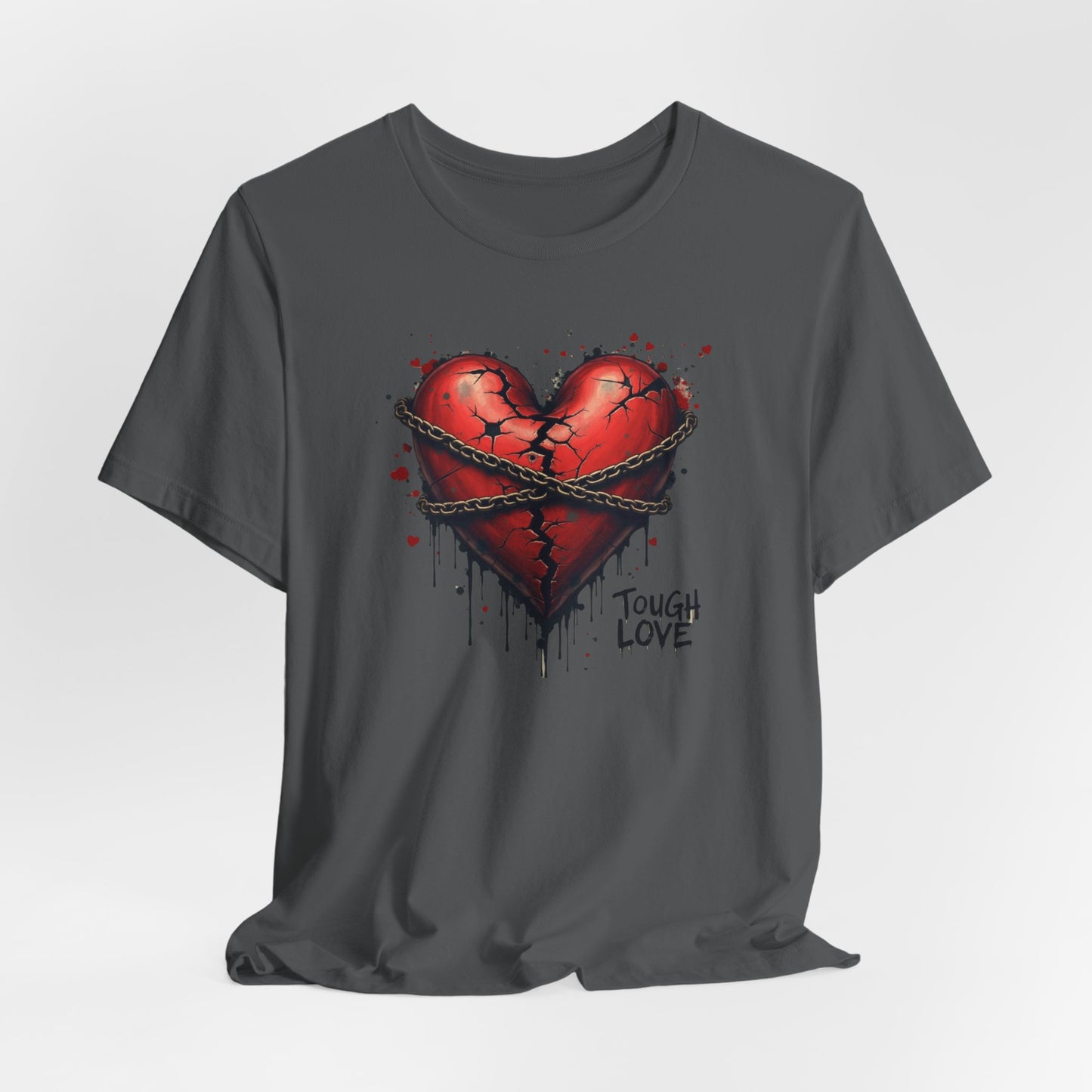 Broken Heart — 'Tough Love' Barbed Heart Graphic Tee