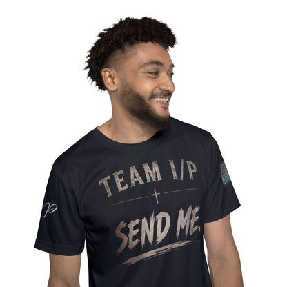 Team I/P "Send Me" Men's Sports Jersey — Isaiah 6:8 Inspirational Christian Athletic Shirt