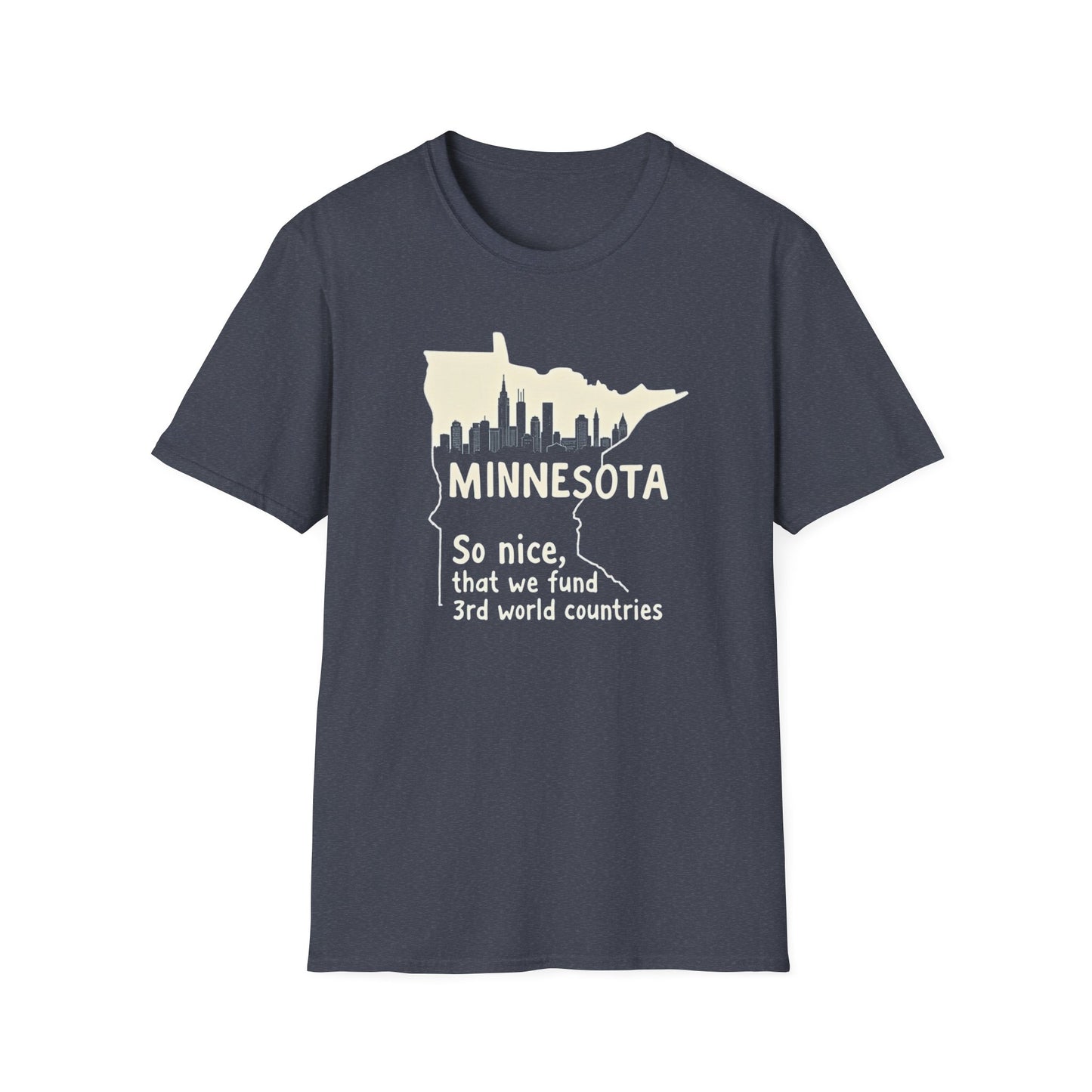 Minnesota Nice tee, Unisex Softstyle T-Shirt