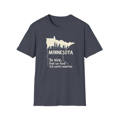 Minnesota Nice tee, Unisex Softstyle T-Shirt