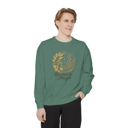 Rooted in Magic Unisex Garment-Dyed Sweatshirt