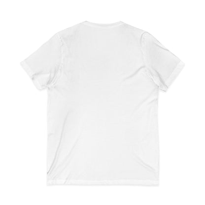 Floral Trio V-Neck Tee — Sunflower & Wildflower Botanical Graphic Shirt