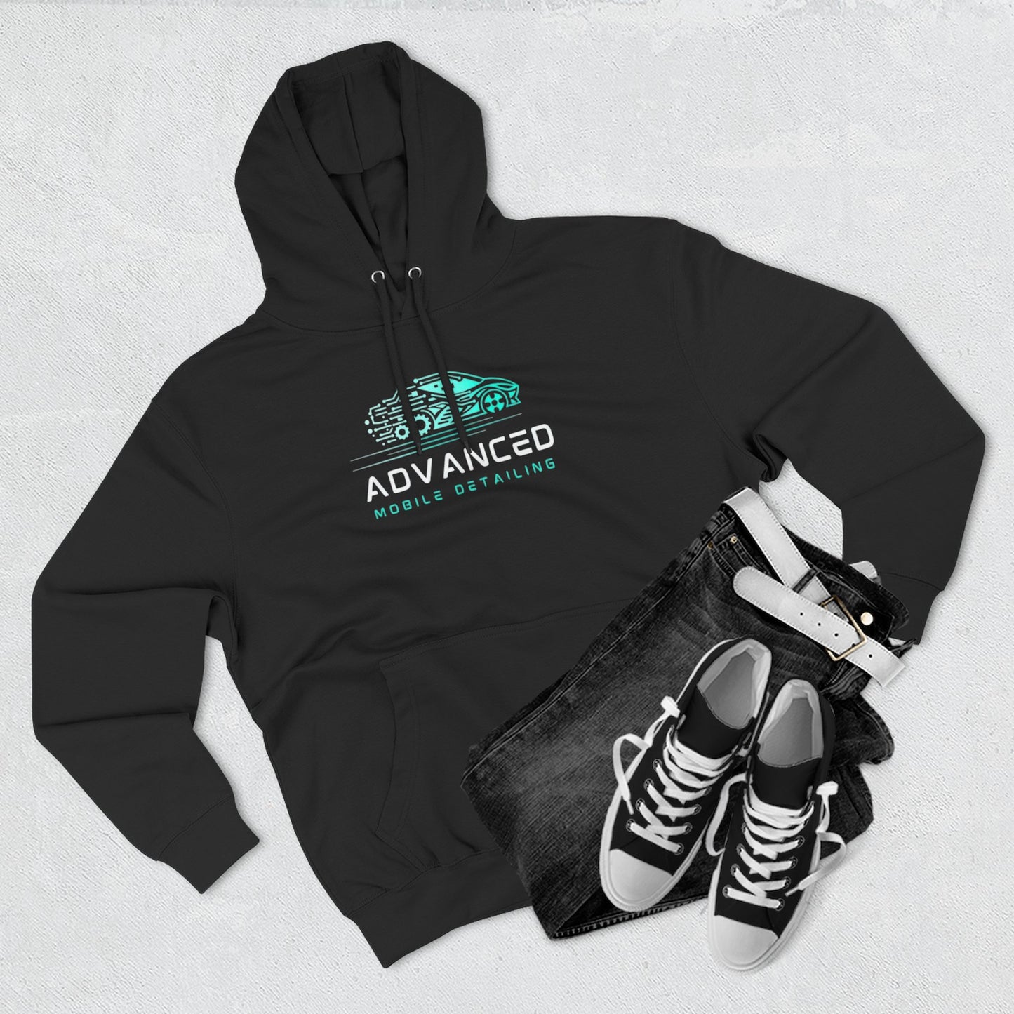 Advanced Mobile, Fleece Hoodie - Cozy, Casual Sweatshirt for Comfort Lovers, Perfect Gift for Holidays, Everyday Wear, Outdoor Activities, [...]