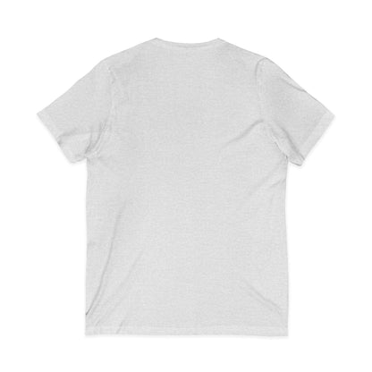 Floral Trio V-Neck Tee — Sunflower & Wildflower Botanical Graphic Shirt