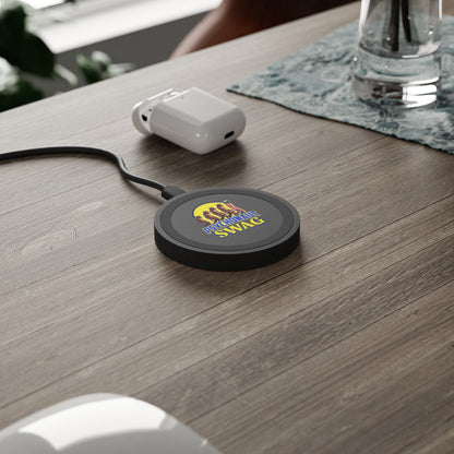 Psychonaut Swag small biz, Wireless Charging Pad, Fun Charging Station, Gamer Gift, Home Office Decor, Tech Accessory, Eco-Friendly Charging