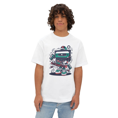 Retro Cassette Robot Tee