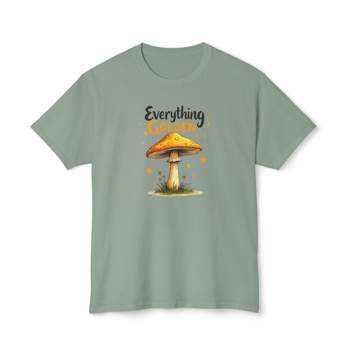 Golden Mushroom T-Shirt — Everything Golden Tee