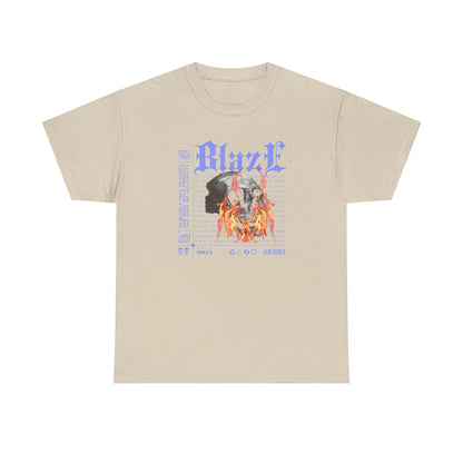 Blaze Moment Skull on Fire T-Shirt
