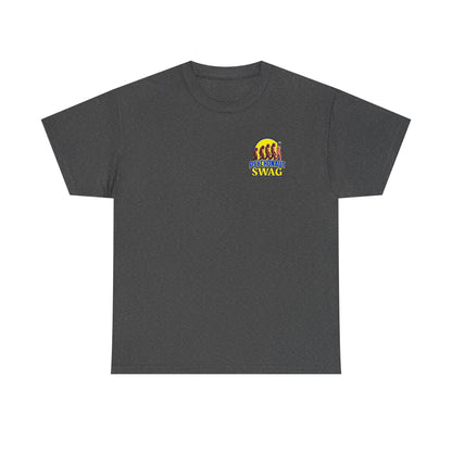 Colorful Retro Style Unisex Heavy Cotton Tee, Graphic Tee, Casual Wear, Gift Idea, Summer Fashion, Festival Outfit - Psychonaut Swag