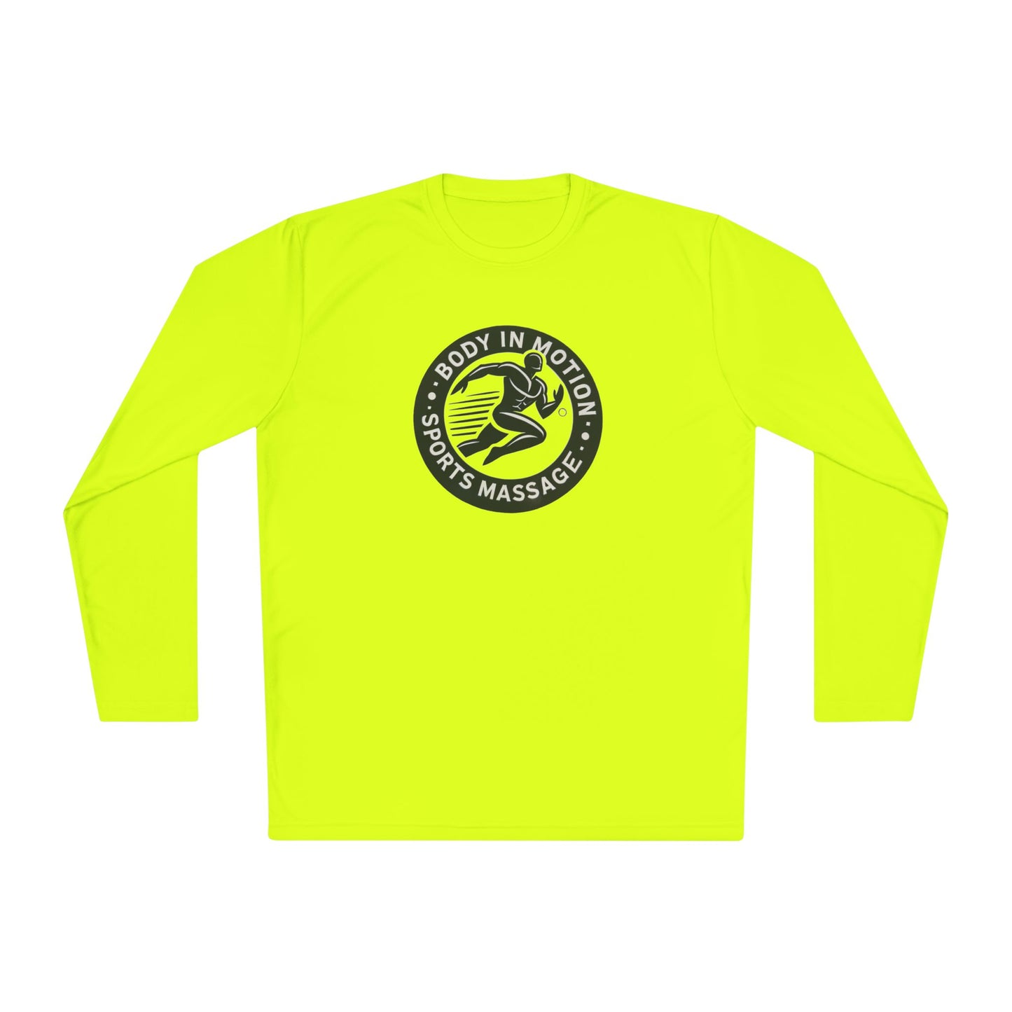 Sports Massage Long Sleeve Tee — "Body in Motion" Athletic Therapy Shirt