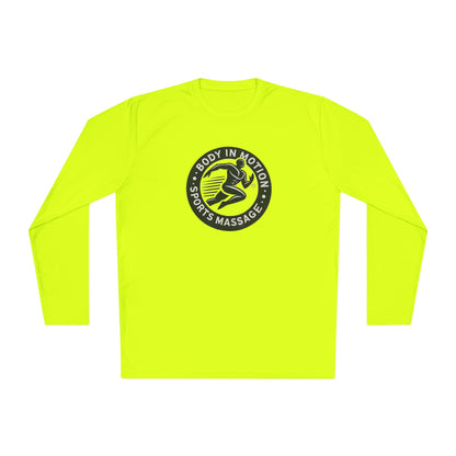 Sports Massage Long Sleeve Tee — "Body in Motion" Athletic Therapy Shirt