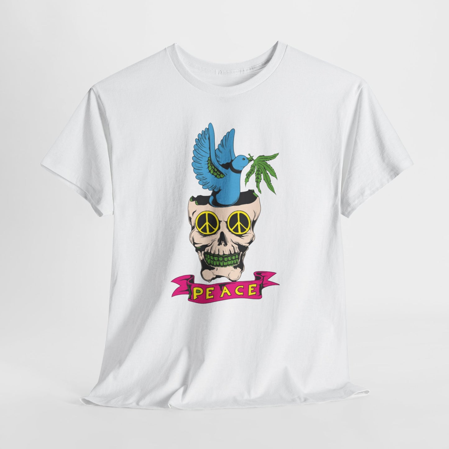 Peace Vibes, Unisex Heavy Cotton Tee