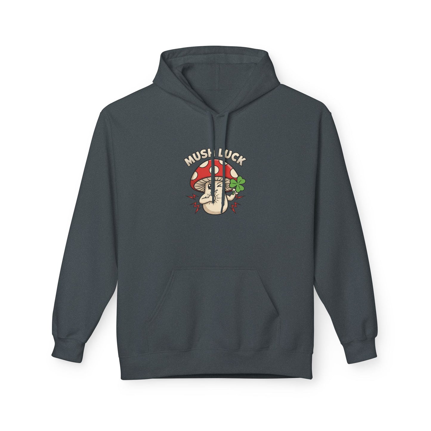 Mush-Luck Mushroom Hoodie – Cute Lucky Mushroom Graphic Pullover