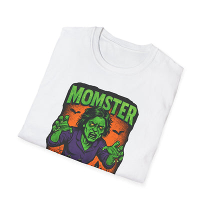 Halloween Momster T-Shirt, Unisex Spooky Tee, Cute Halloween Shirt, Gift for Halloween Lovers, Family Costume Shirt, Trick or Treat Shirt