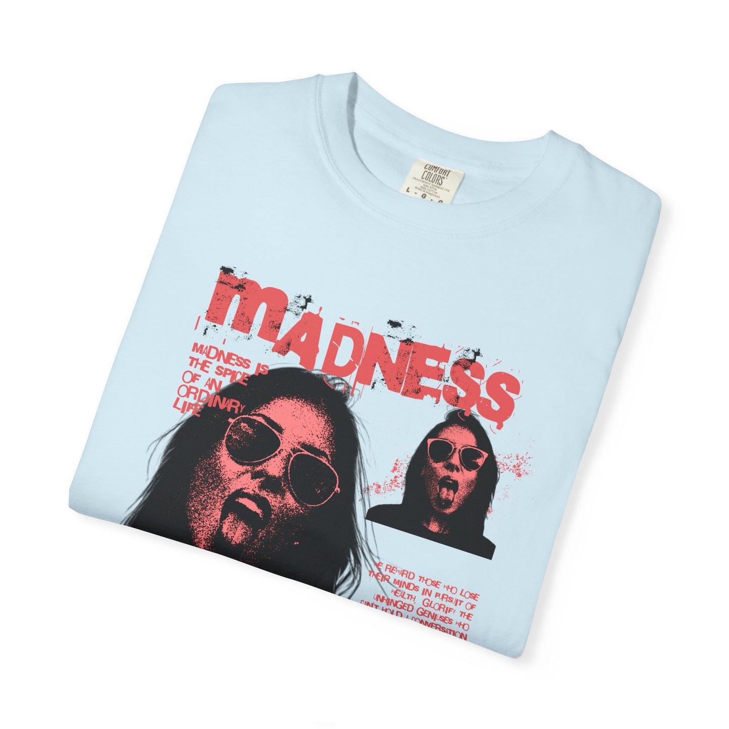 Madness Vintage Photo Graphic T‑Shirt