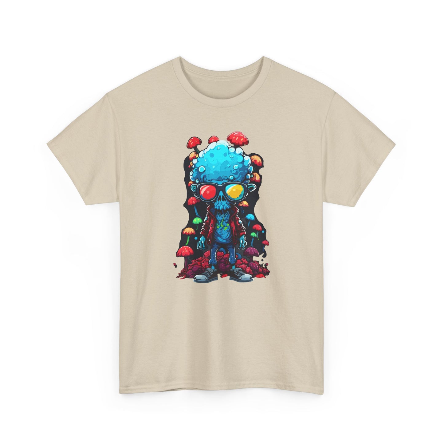 Deep Shroom, Unisex Heavy Cotton Tee