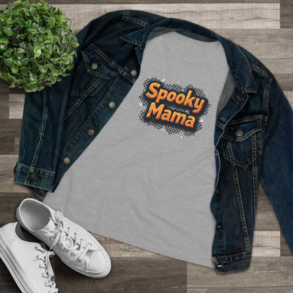 Spooky Mama Tee — Women's Halloween Graphic Shirt
