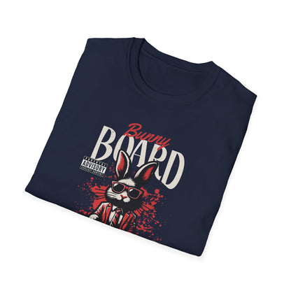 Skateboarding Bunny, Unisex Softstyle T-Shirt