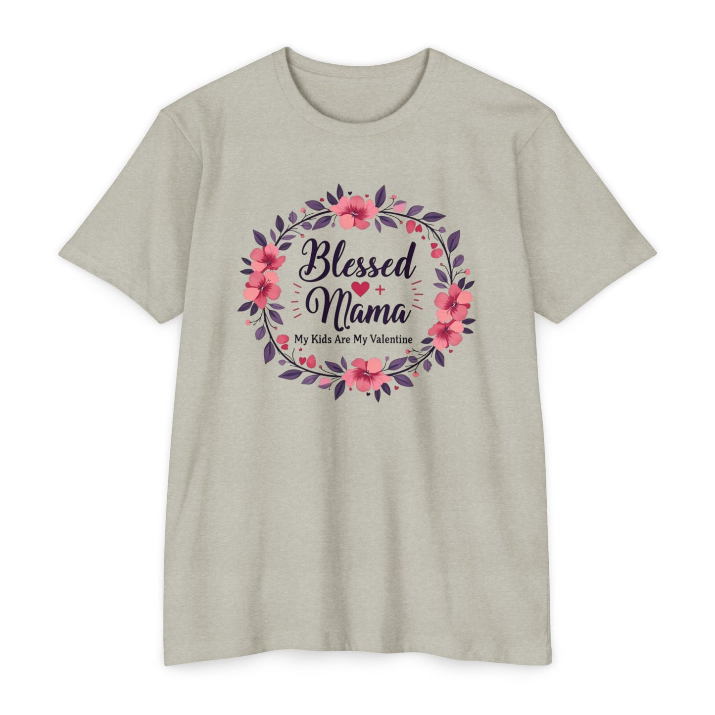My Kids are my Valentine, Unisex CVC Jersey T-shirt