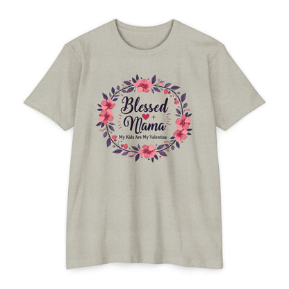 My Kids are my Valentine, Unisex CVC Jersey T-shirt