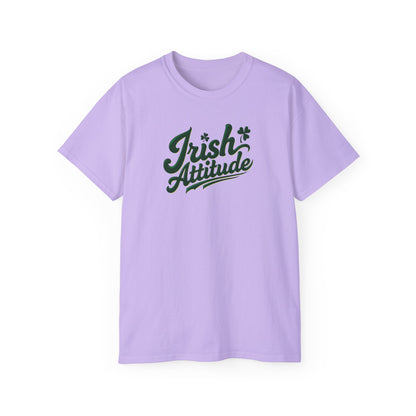 Irish Attitude T-Shirt — St. Patrick’s Day Green Script Tee