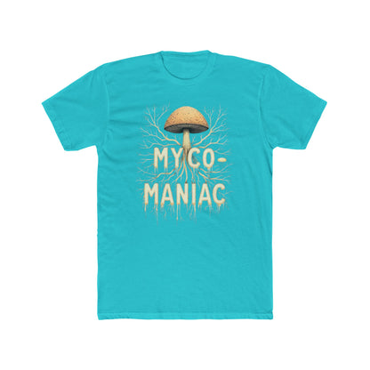 Myco-Maniac Unisex Cotton Crew Tee - Fun Fungi Shirt, Nature Lover Gift, Mushroom Enthusiast Apparel, Eco-Friendly Top, Perfect for [...] - Psychonaut Swag
