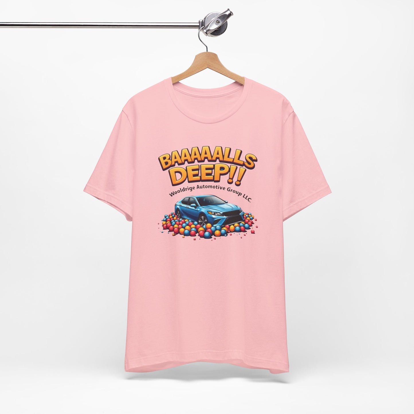 Baaaallls Deep, Unisex Jersey Short Sleeve Tee