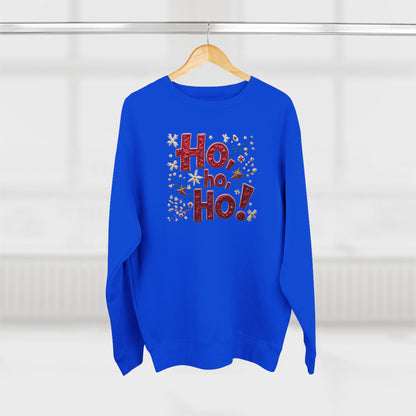Ho Ho Ho! Christmas Crewneck Sweatshirt – Festive Holiday Sweater