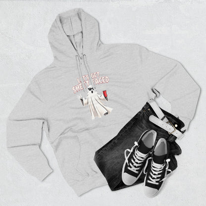 Let's Get Sheet-Faced Hoodie — Funny Ghost Halloween Pullover