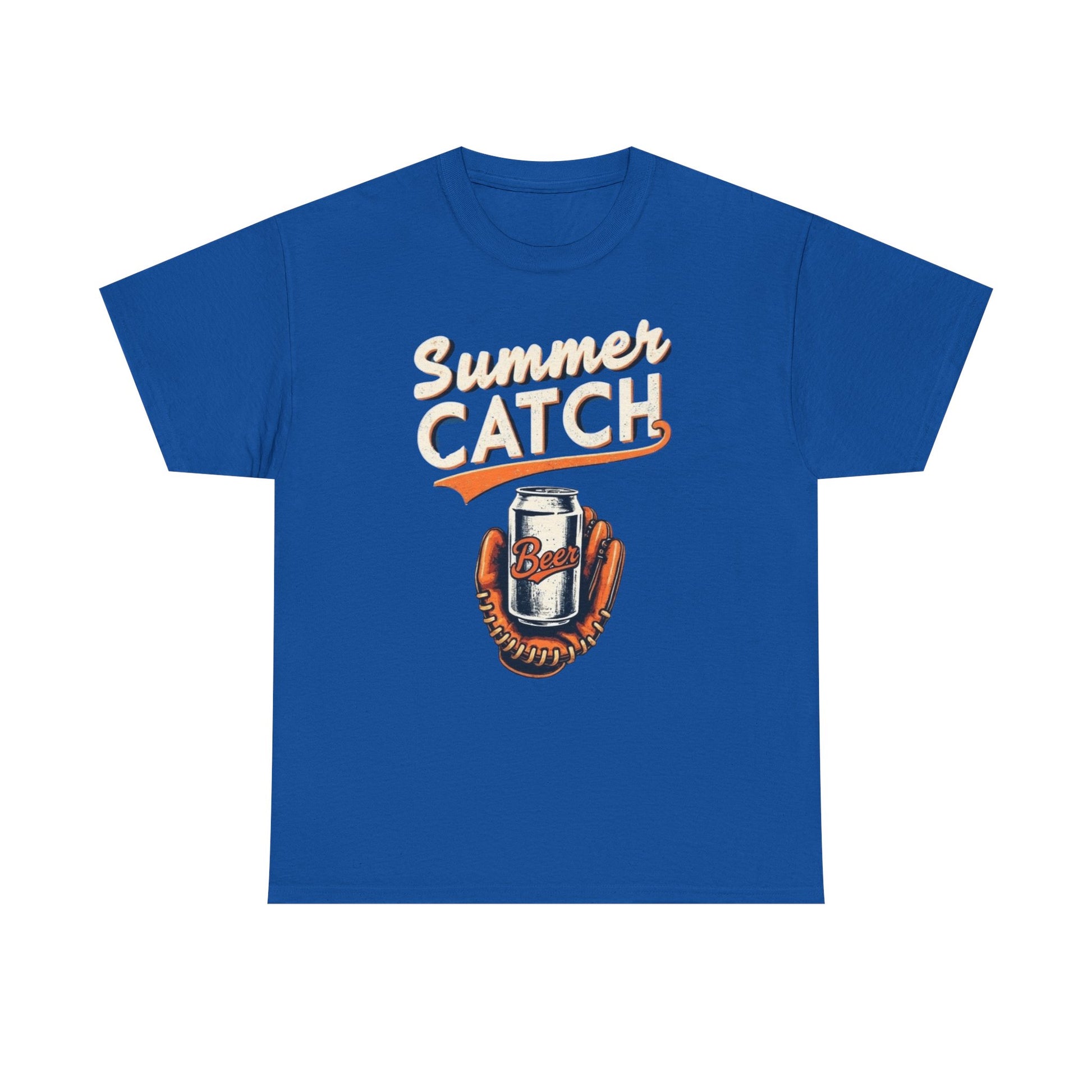 Summer Catch Tee, Casual Summer Shirt, Gift for Beer Lovers, Fun Graphic T-Shirt, Perfect for BBQs and Picnics - Psychonaut Swag
