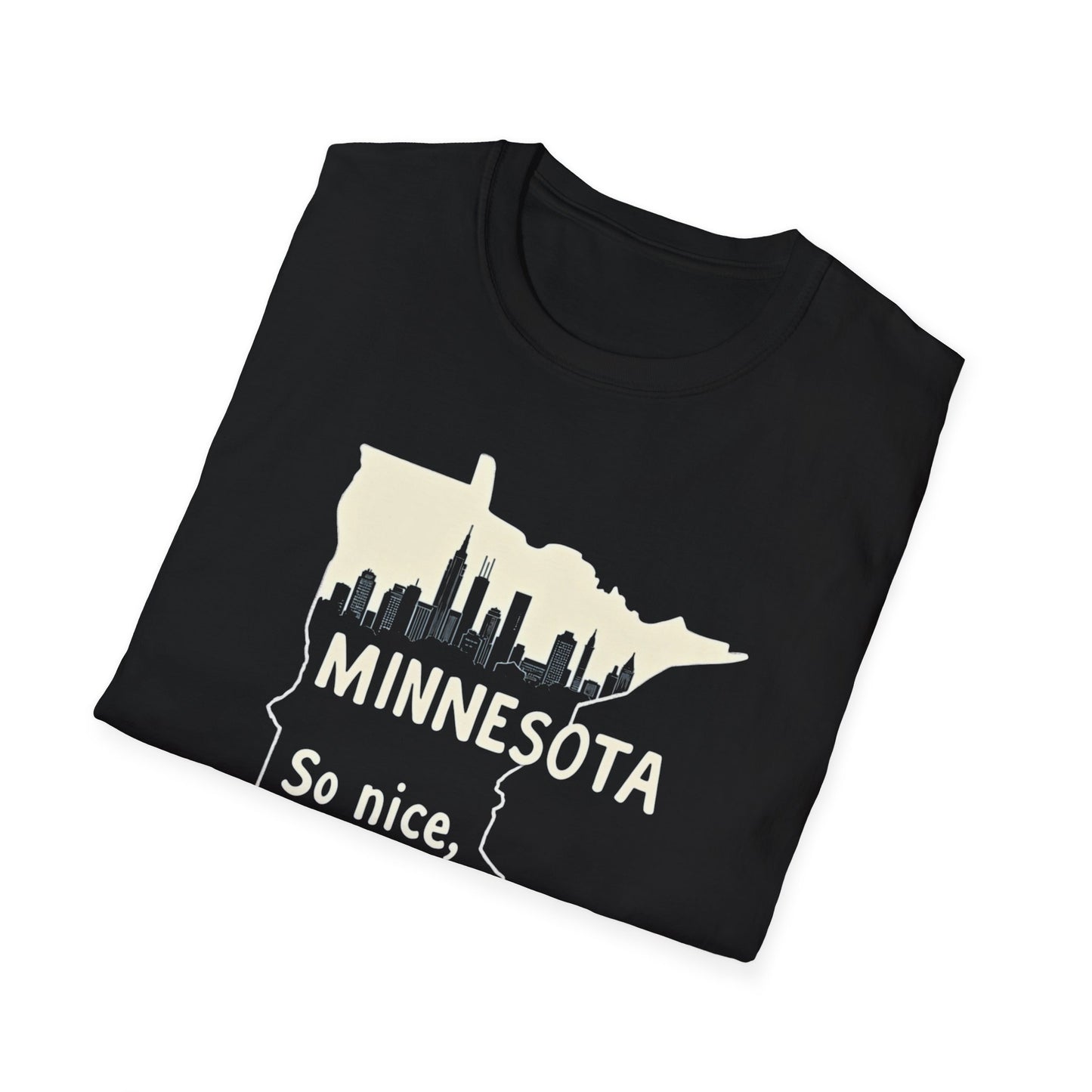Minnesota Nice tee, Unisex Softstyle T-Shirt