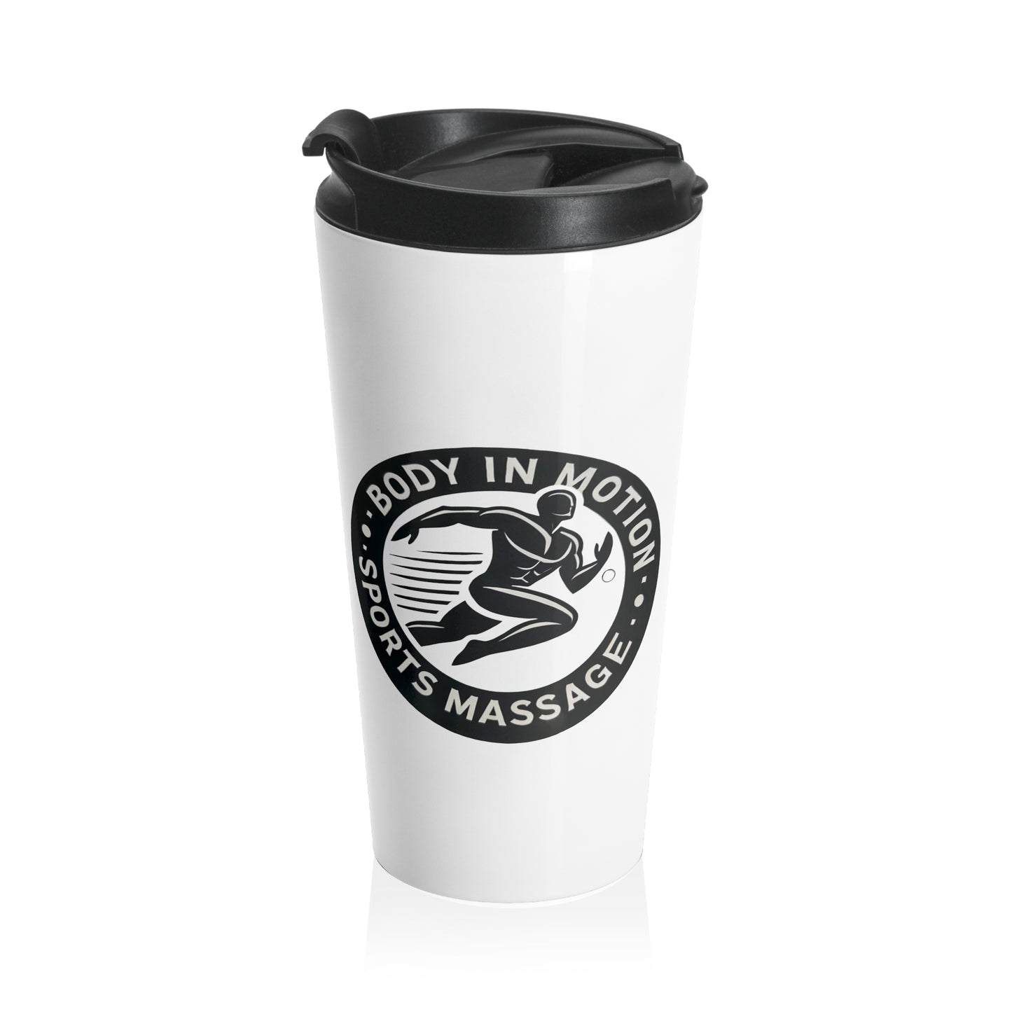 Sports Massage, Travel Mug — Sports Massage Logo Stainless Steel Tumbler
