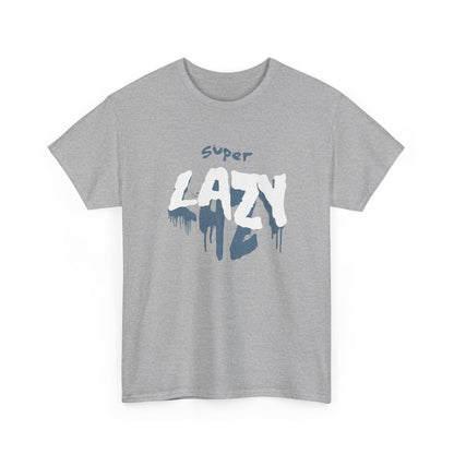 Super Lazy Graphic Tee — Casual Funny T-Shirt for Laid-Back Vibes