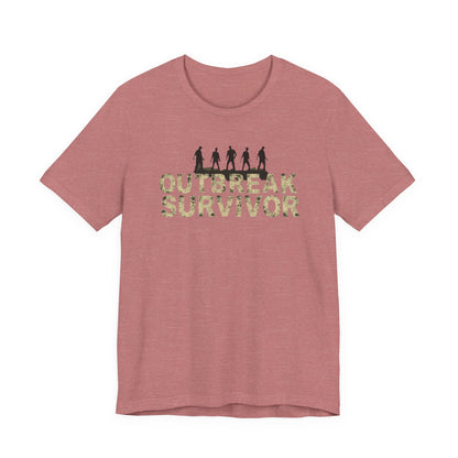 Outbreak Survivor Unisex Tee - Casual Survivalist T-Shirt, Gift for Survivors, Apocalypse Theme Apparel, Funny Quarantine Humor Shirt, [...]