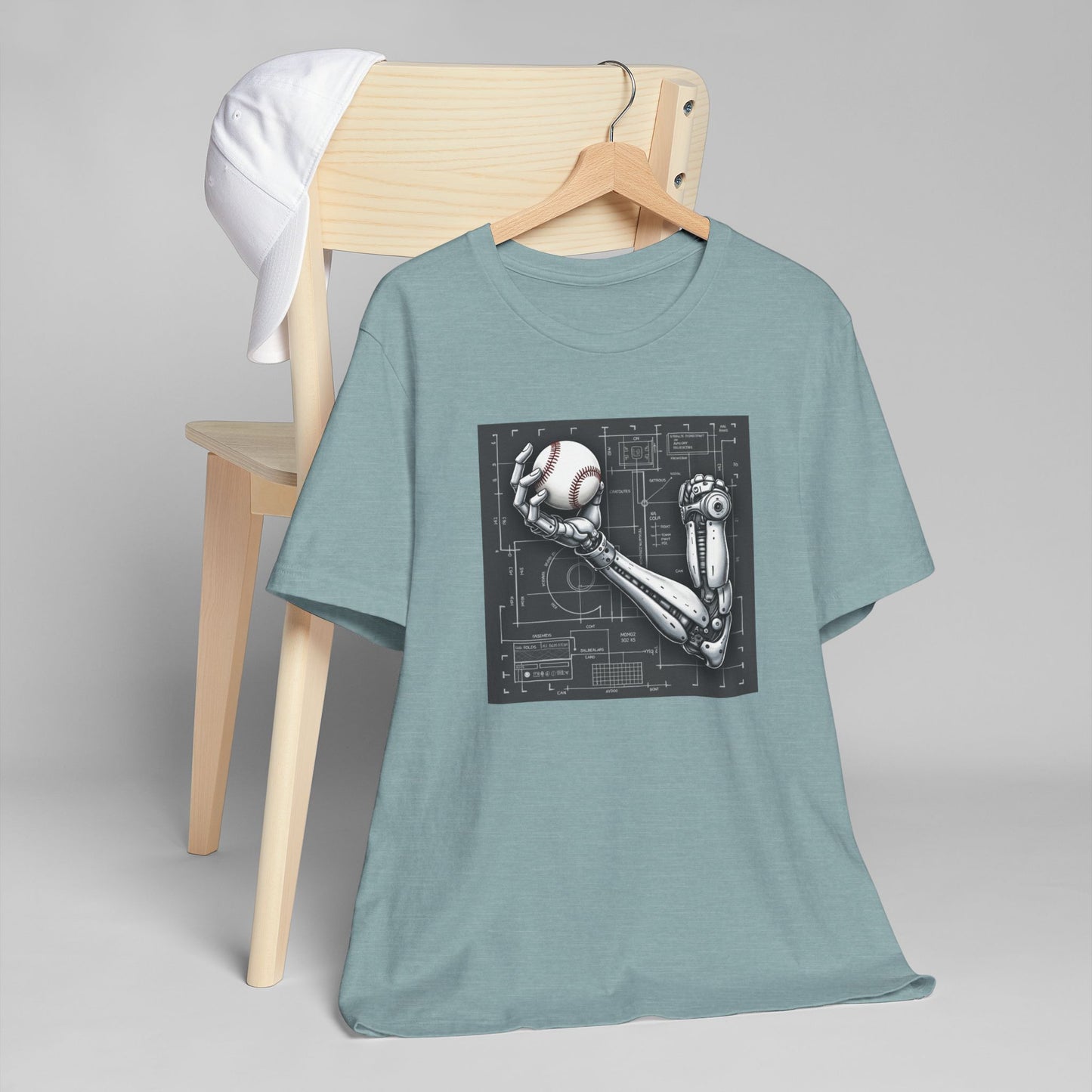 Bionic Baseball, Unisex Jersey T-Shirt